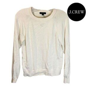 J. CREW Women's Sweatshirts‎ Crewneck Loose Fitting Tops For Women Long Sleeve